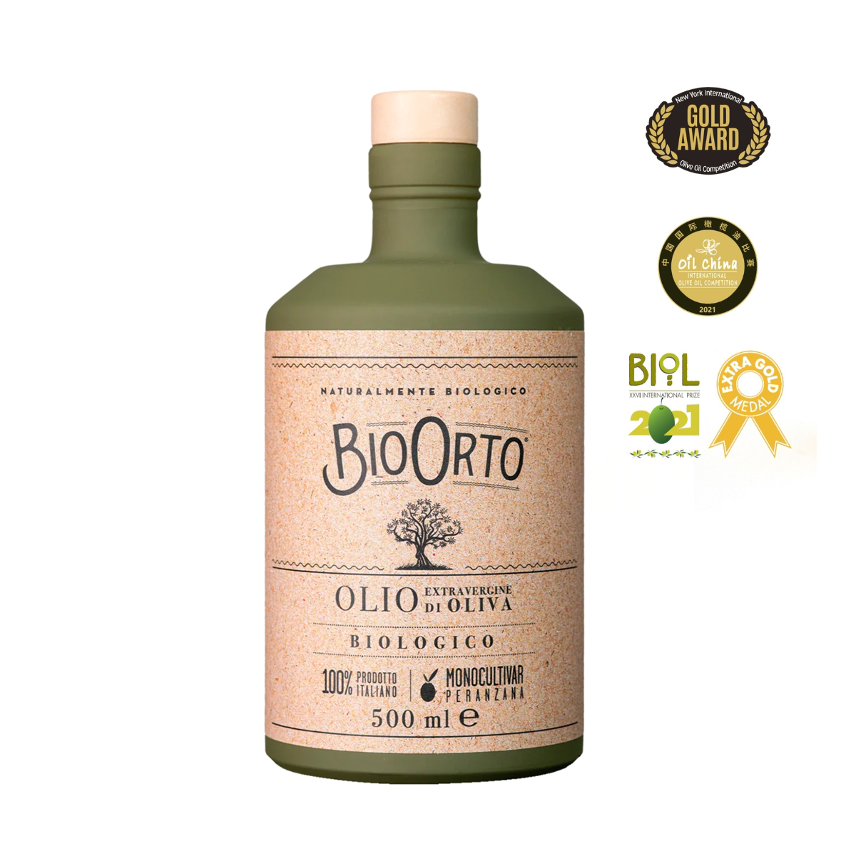 Bio-Orto Peranzana Organic Extra Virgin Olive Oil