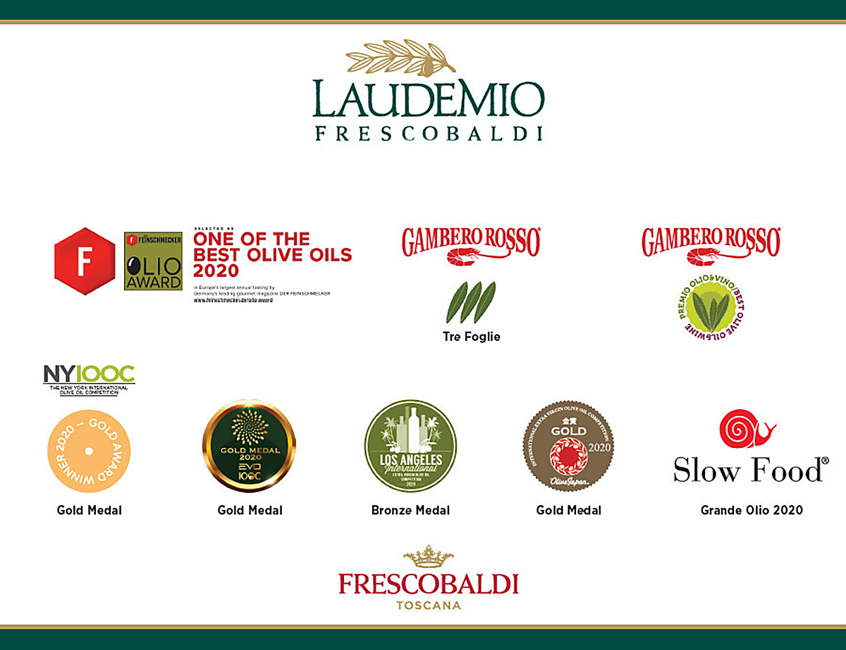 Laudemio Frescobaldi Premium Extra Virgin Olive Oil - Frantoio